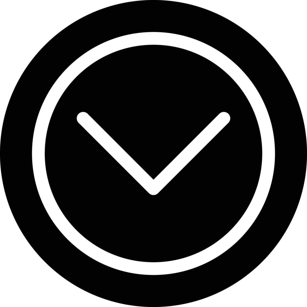arrow down vector illustration on a background.Premium quality symbols. vector icons for concept and graphic design.