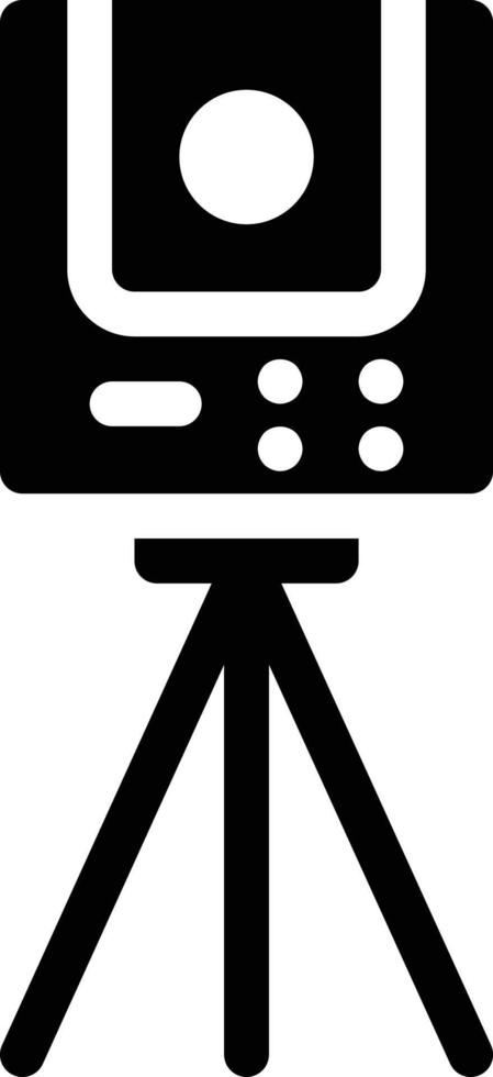 tripod vector illustration on a background.Premium quality symbols. vector icons for concept and graphic design.