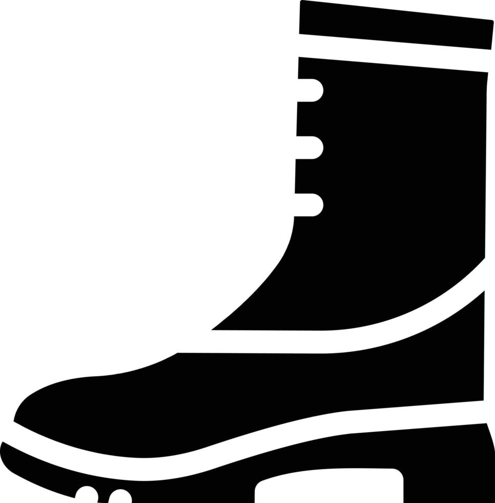 ilustración de vector de zapato en un fondo. símbolos de calidad premium. iconos vectoriales para concepto y diseño gráfico.