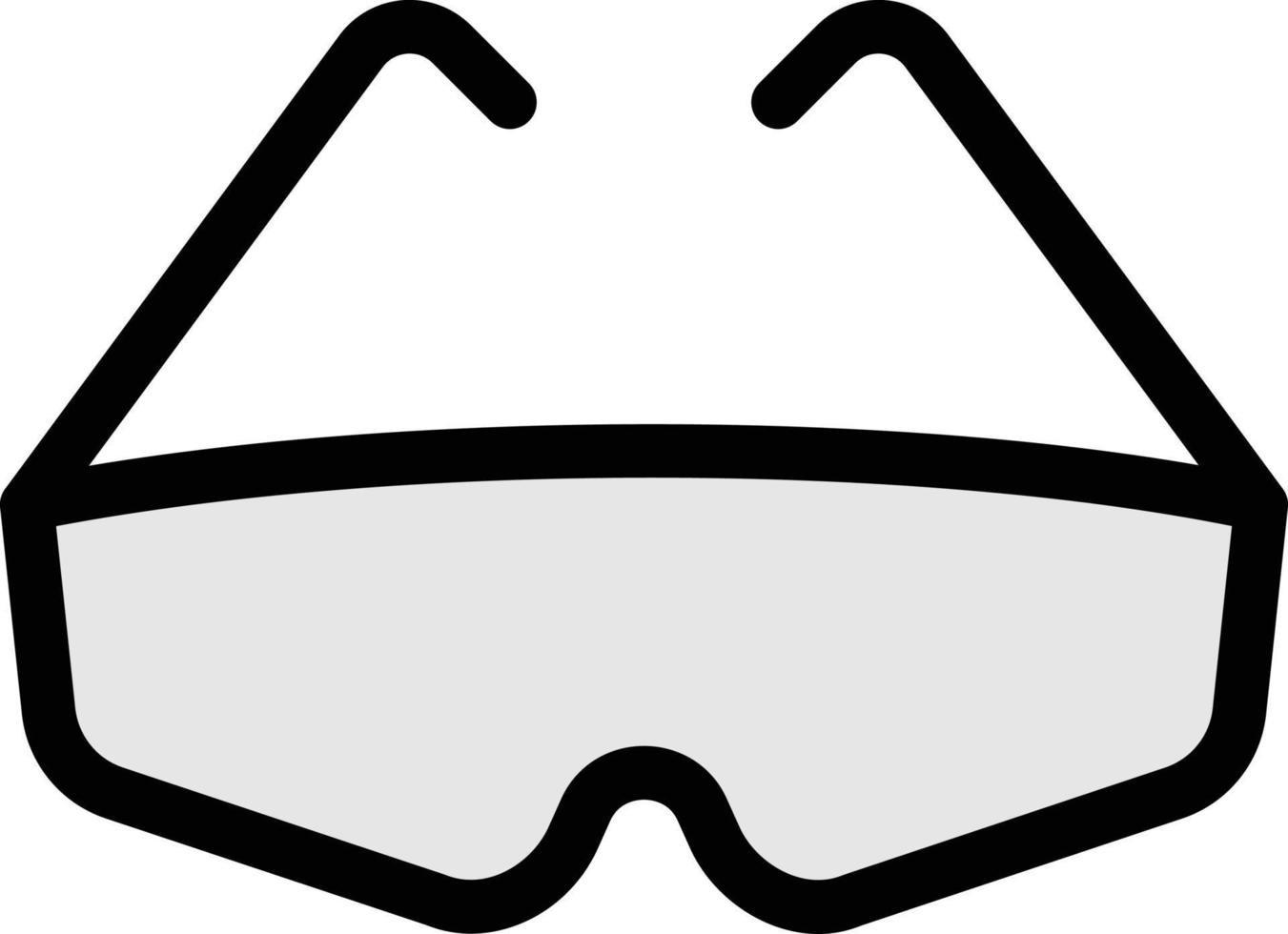 gafas vector ilustración sobre un fondo. símbolos de calidad premium. iconos vectoriales para concepto y diseño gráfico.