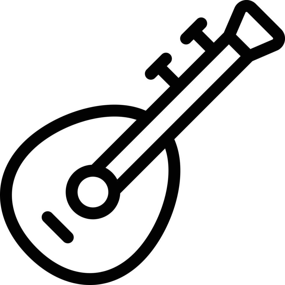 ilustración de vector de guitarra en un fondo. símbolos de calidad premium. iconos vectoriales para concepto y diseño gráfico.