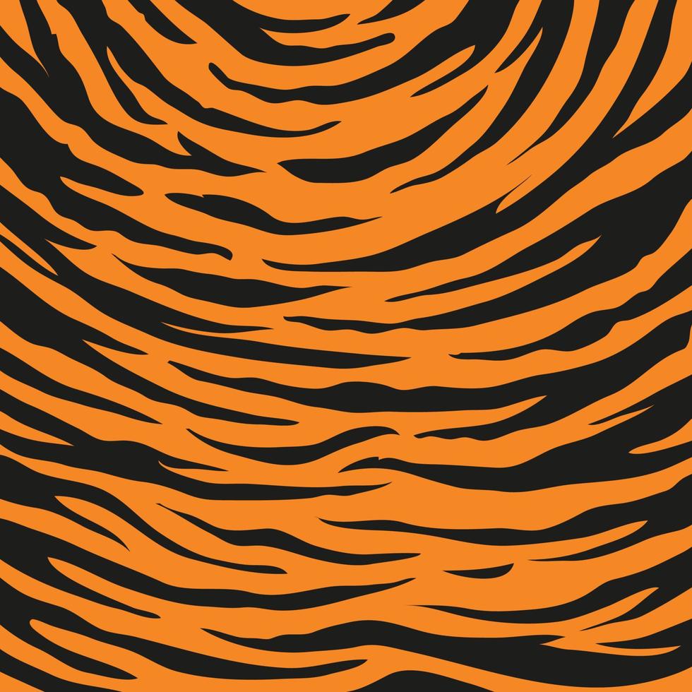 fondo de rayas de tigre para decorar el fondo de animales salvajes vector