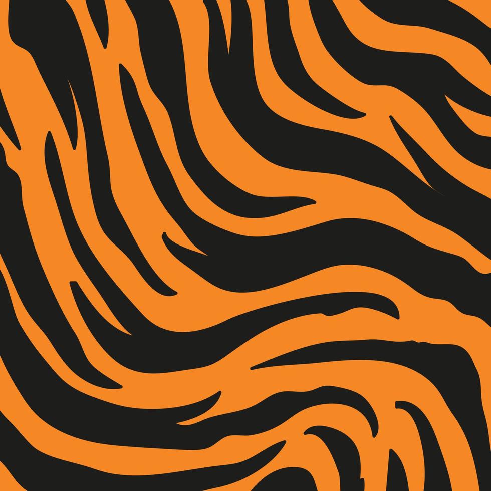 fondo de rayas de tigre para decorar el fondo de animales salvajes vector