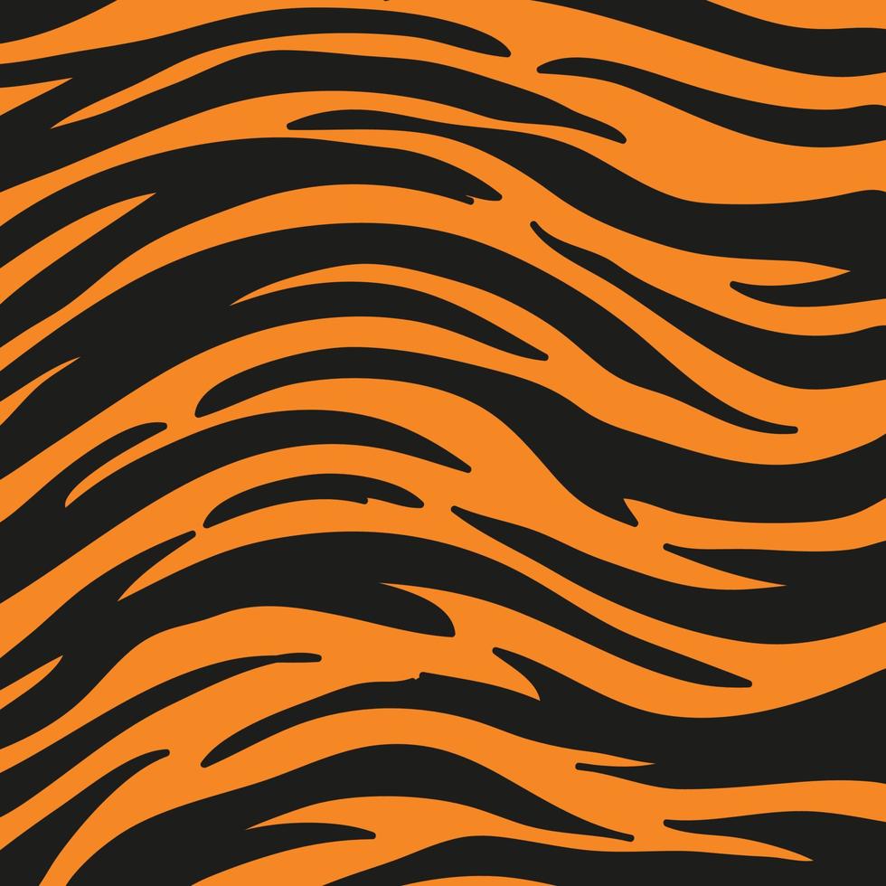 fondo de rayas de tigre para decorar el fondo de animales salvajes vector