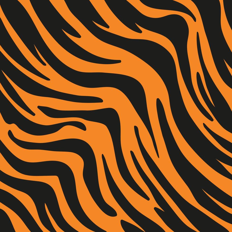 fondo de rayas de tigre para decorar el fondo de animales salvajes vector