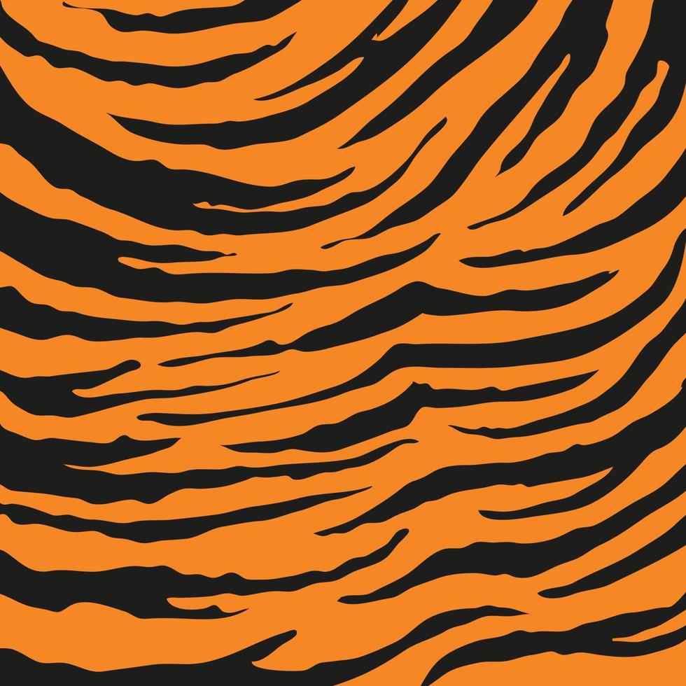 fondo de rayas de tigre para decorar el fondo de animales salvajes vector