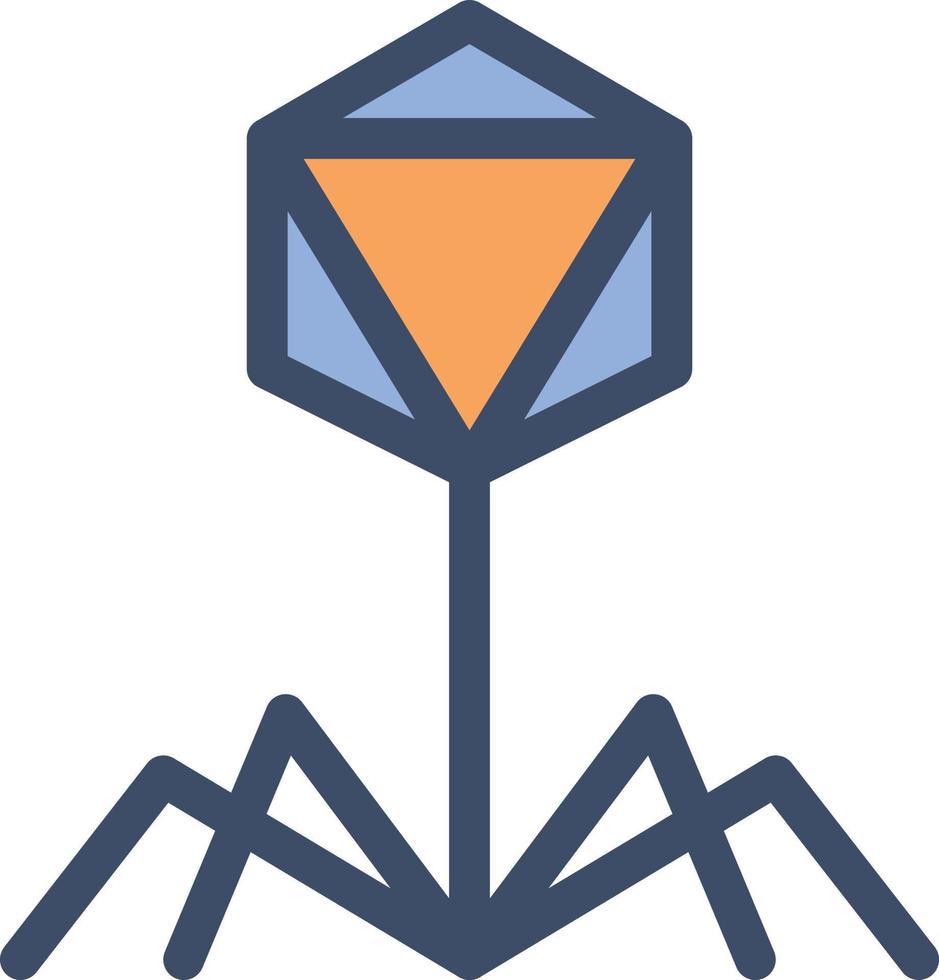 virus vector illustration on a background.Premium quality symbols. vector icons for concept and graphic design.