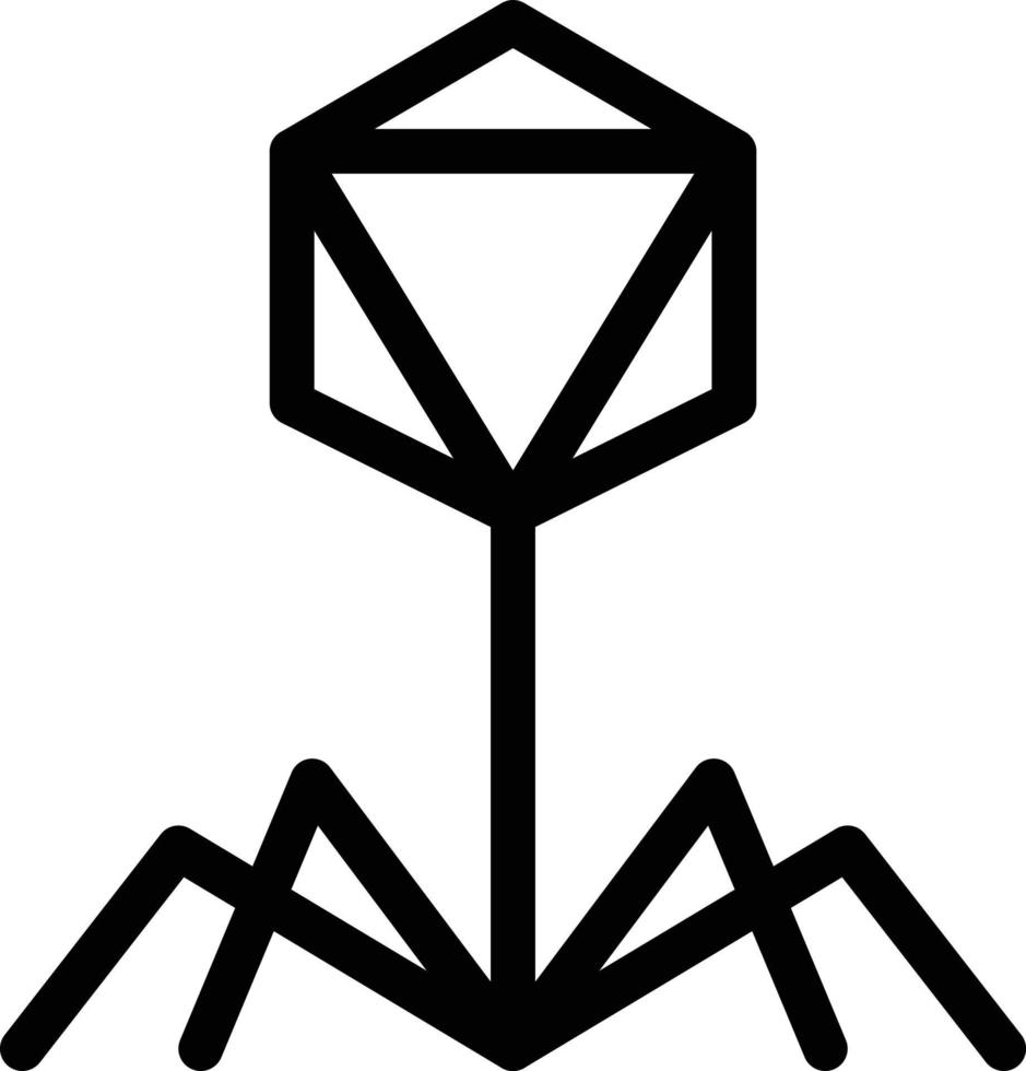 virus vector illustration on a background.Premium quality symbols. vector icons for concept and graphic design.