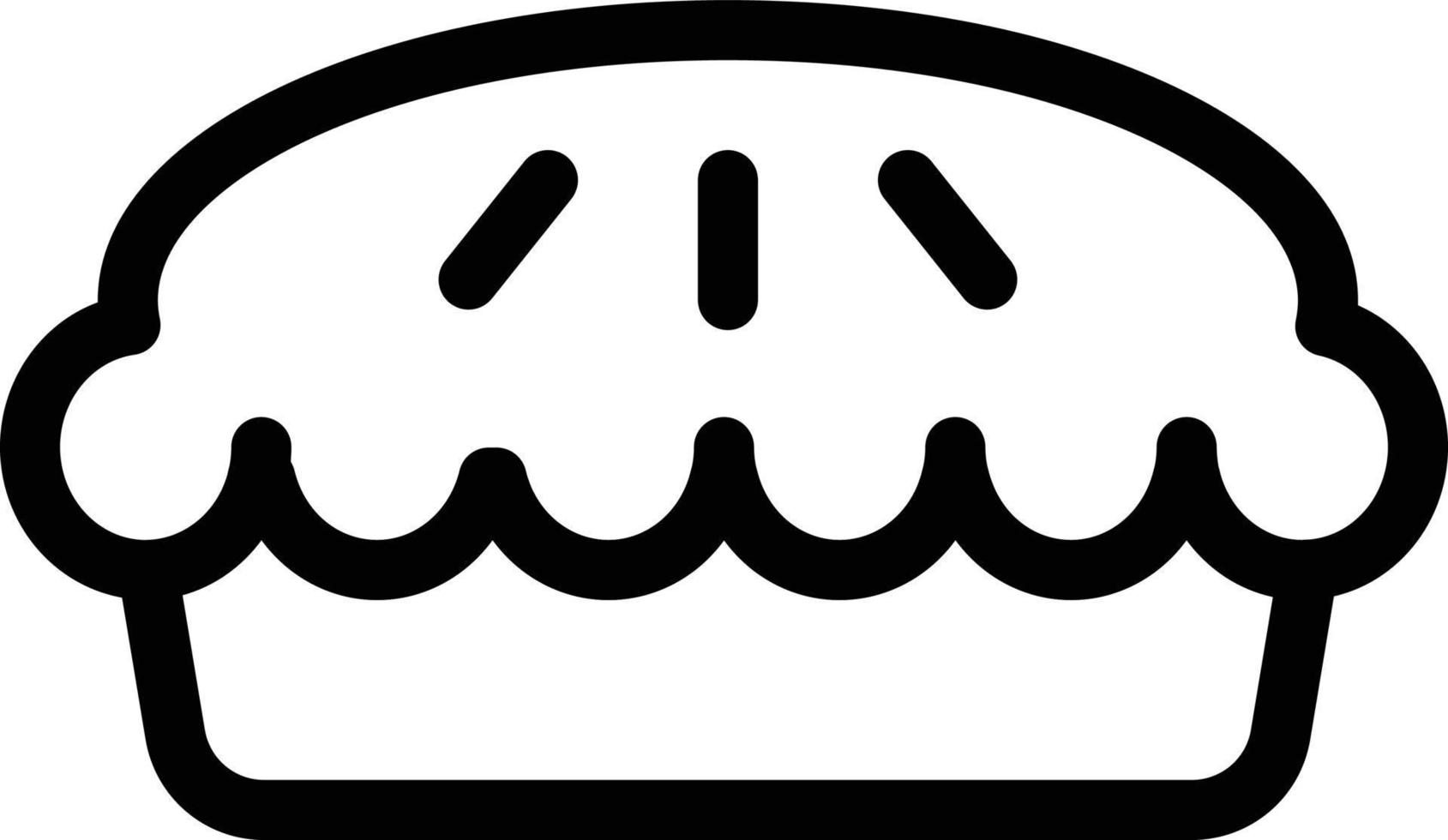 pie cake vector illustration on a background.Premium quality symbols. vector icons for concept and graphic design.