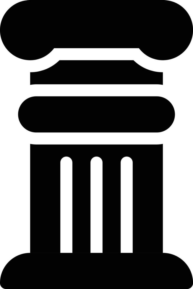 pillar vector illustration on a background.Premium quality symbols. vector icons for concept and graphic design.