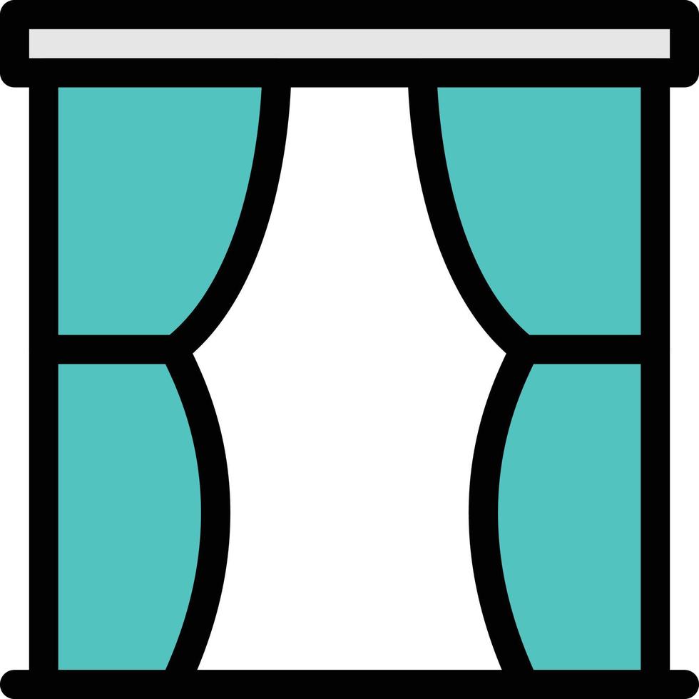 curtain vector illustration on a background.Premium quality symbols. vector icons for concept and graphic design.