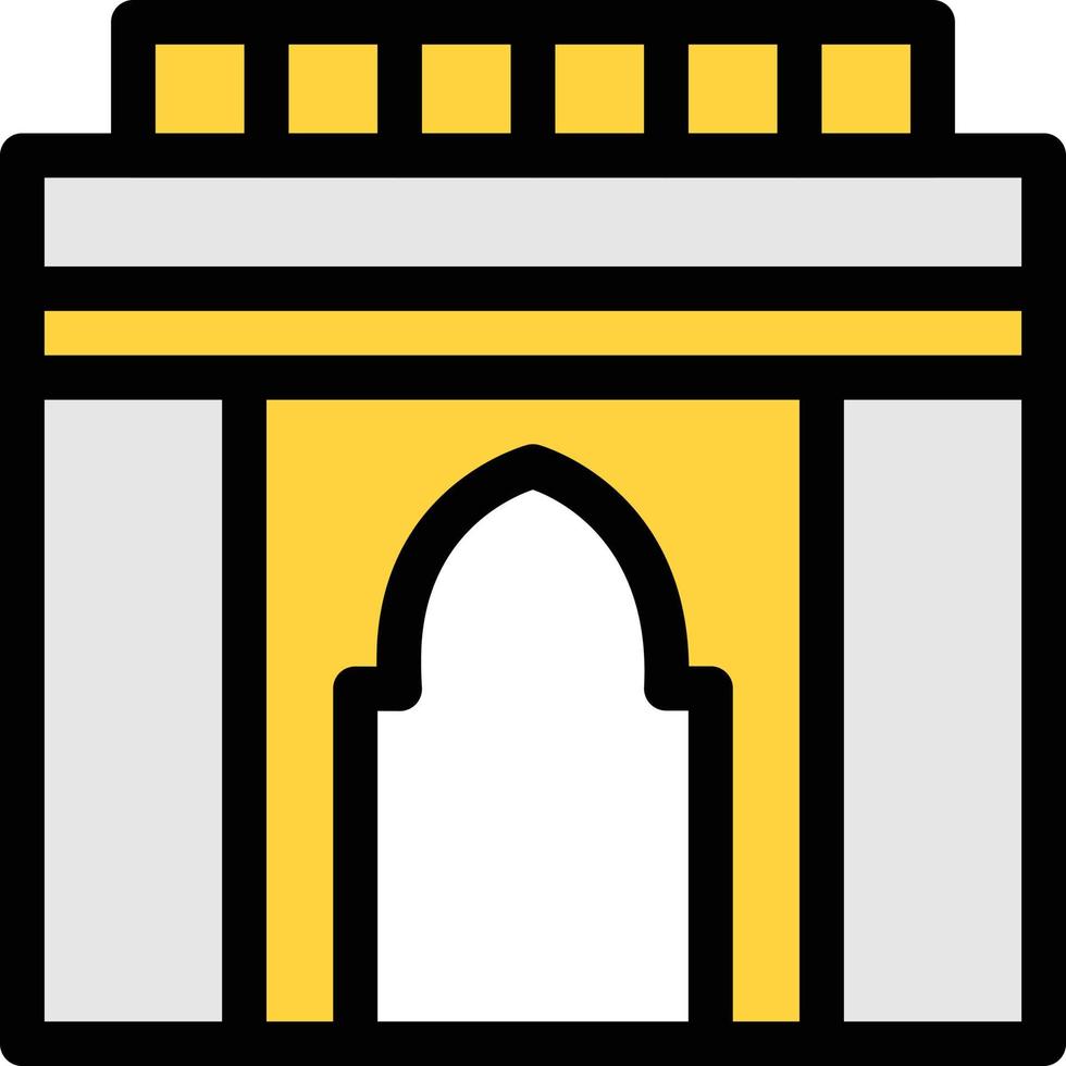 mosque vector illustration on a background.Premium quality symbols. vector icons for concept and graphic design.