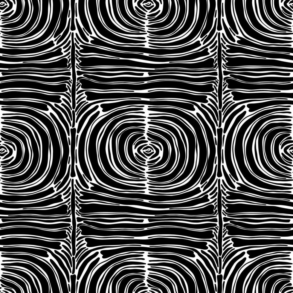 Seamless abstract zebra skin pattern background. Decorative design freehand creative paint. Texture chaotic element. vector