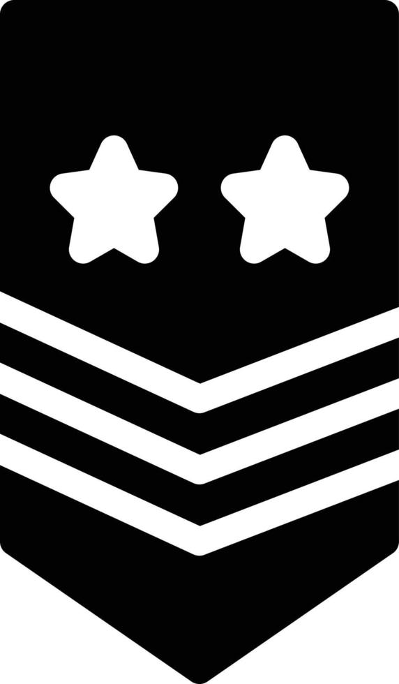 ilustración de vector de insignia del ejército en un fondo. símbolos de calidad premium. iconos vectoriales para concepto y diseño gráfico.