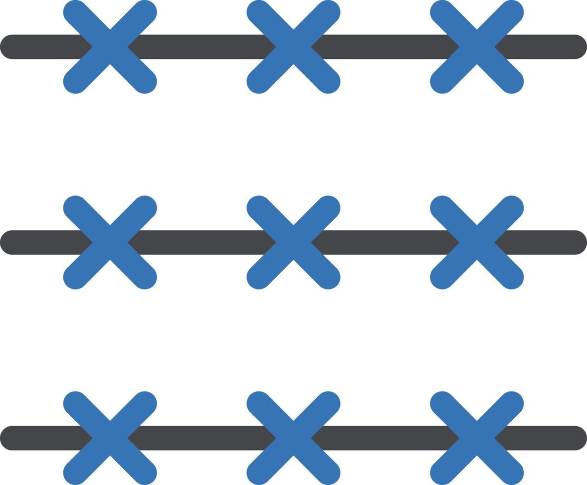 border wire vector illustration on a background.Premium quality symbols. vector icons for concept and graphic design.
