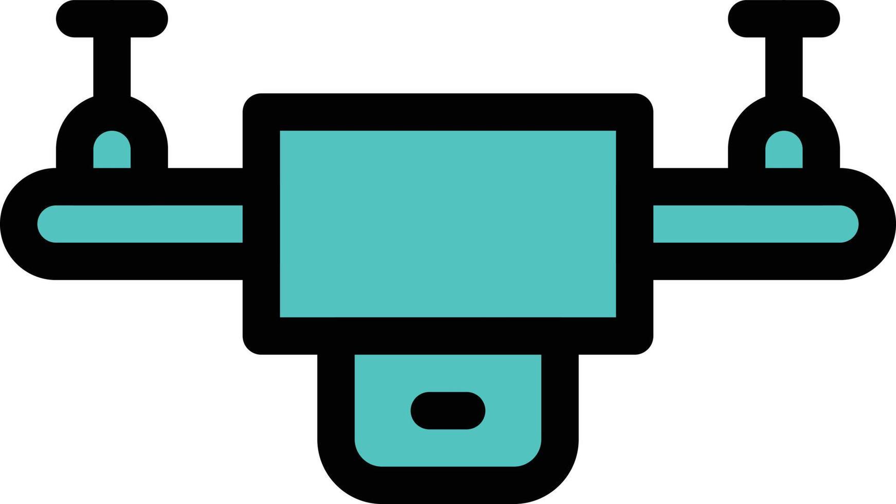 drone vector illustration on a background.Premium quality symbols. vector icons for concept and graphic design.