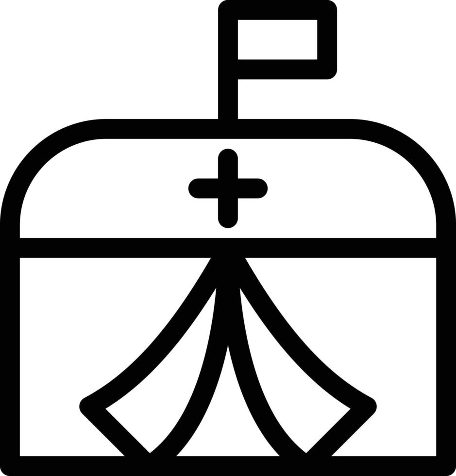 tent vector illustration on a background.Premium quality symbols. vector icons for concept and graphic design.