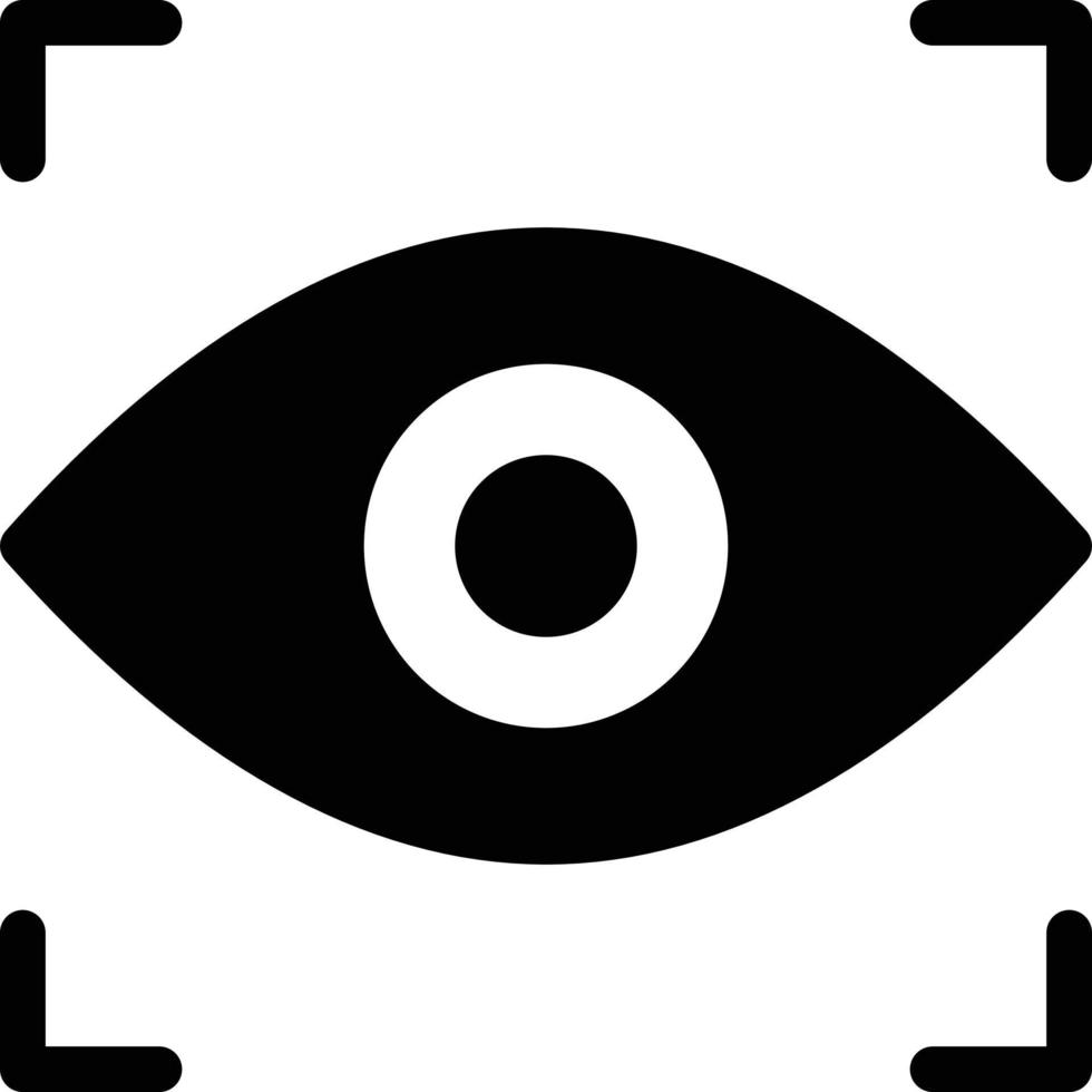 eye vector illustration on a background.Premium quality symbols. vector icons for concept and graphic design.