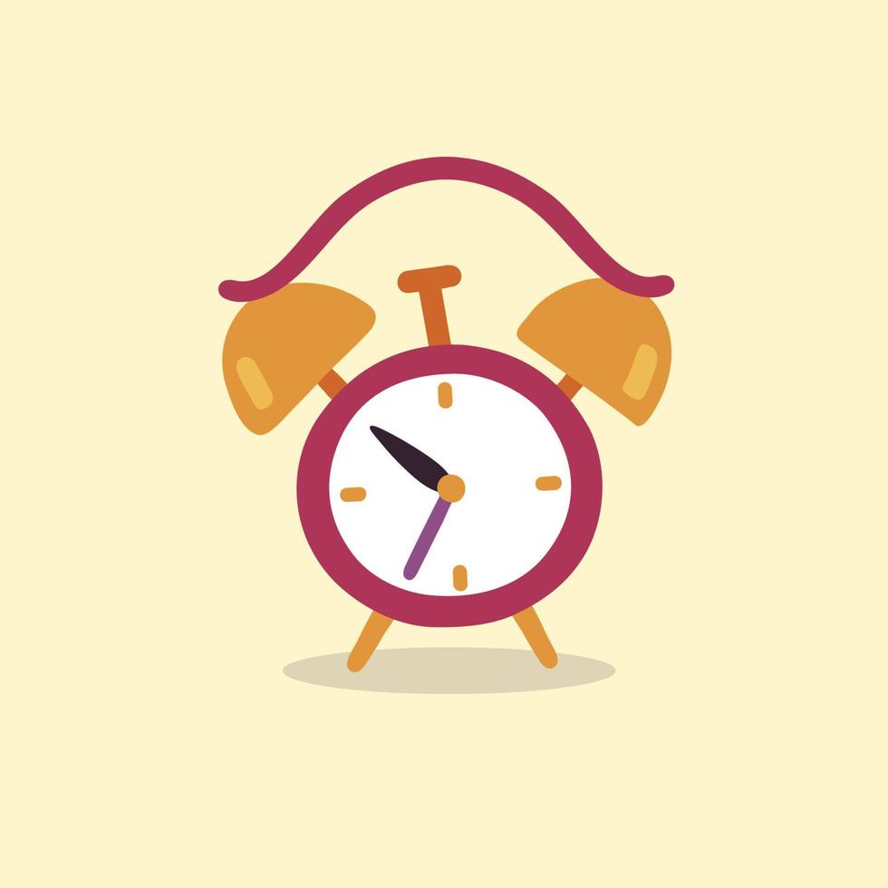 Alarm cartoon clock vector