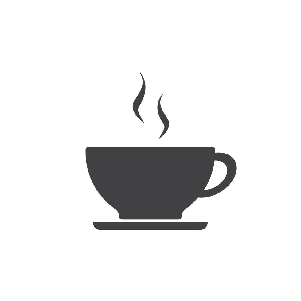 Coffee cup icon vector