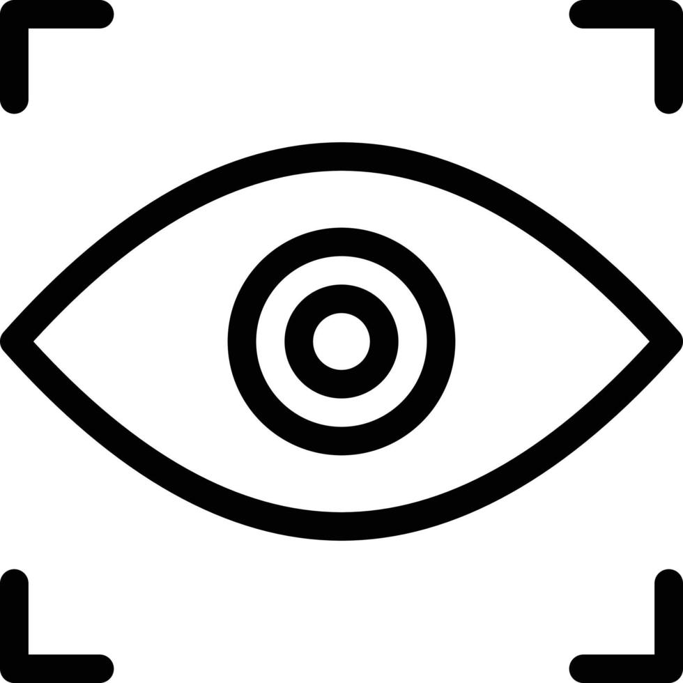 focus vector illustration on a background.Premium quality symbols. vector icons for concept and graphic design.