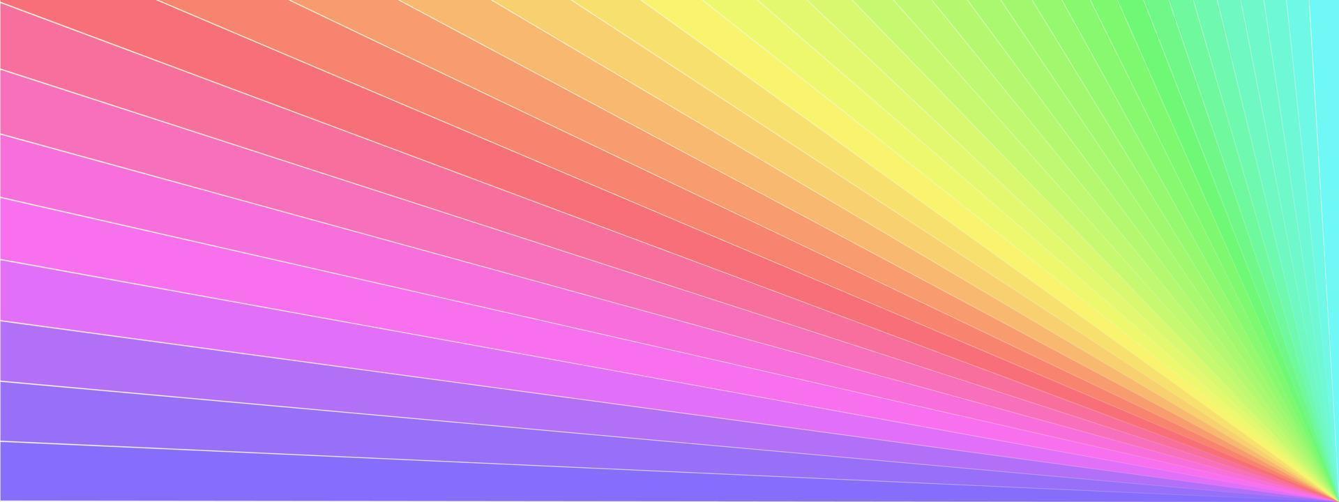 Abstract background rays shiny festival rainbow stripe vector illustration