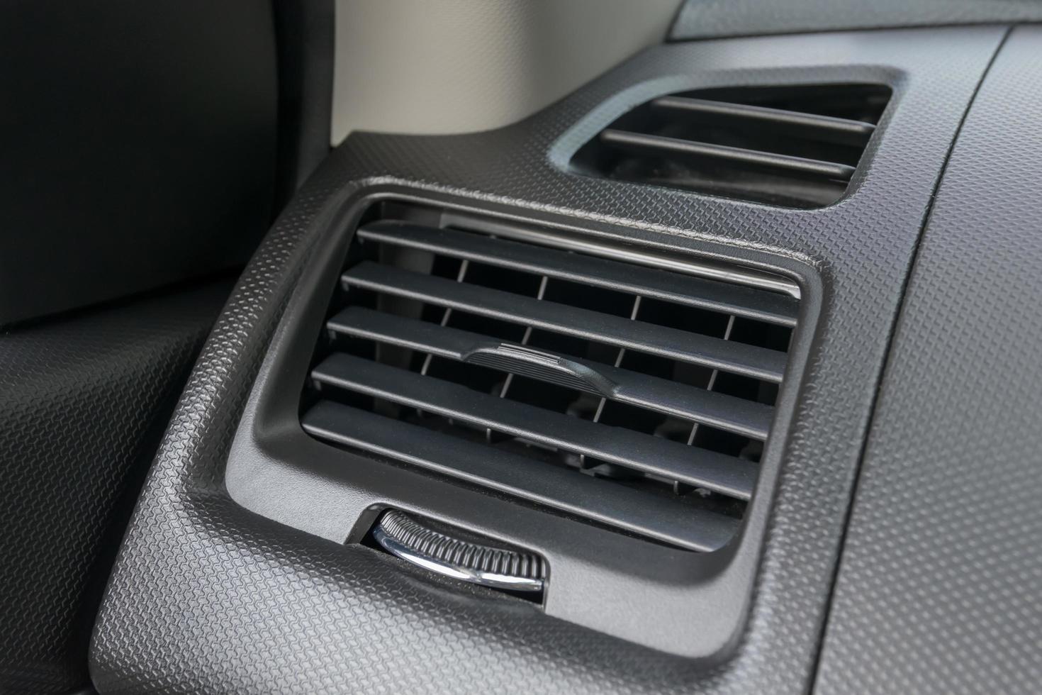 Air conditioner in compact car photo