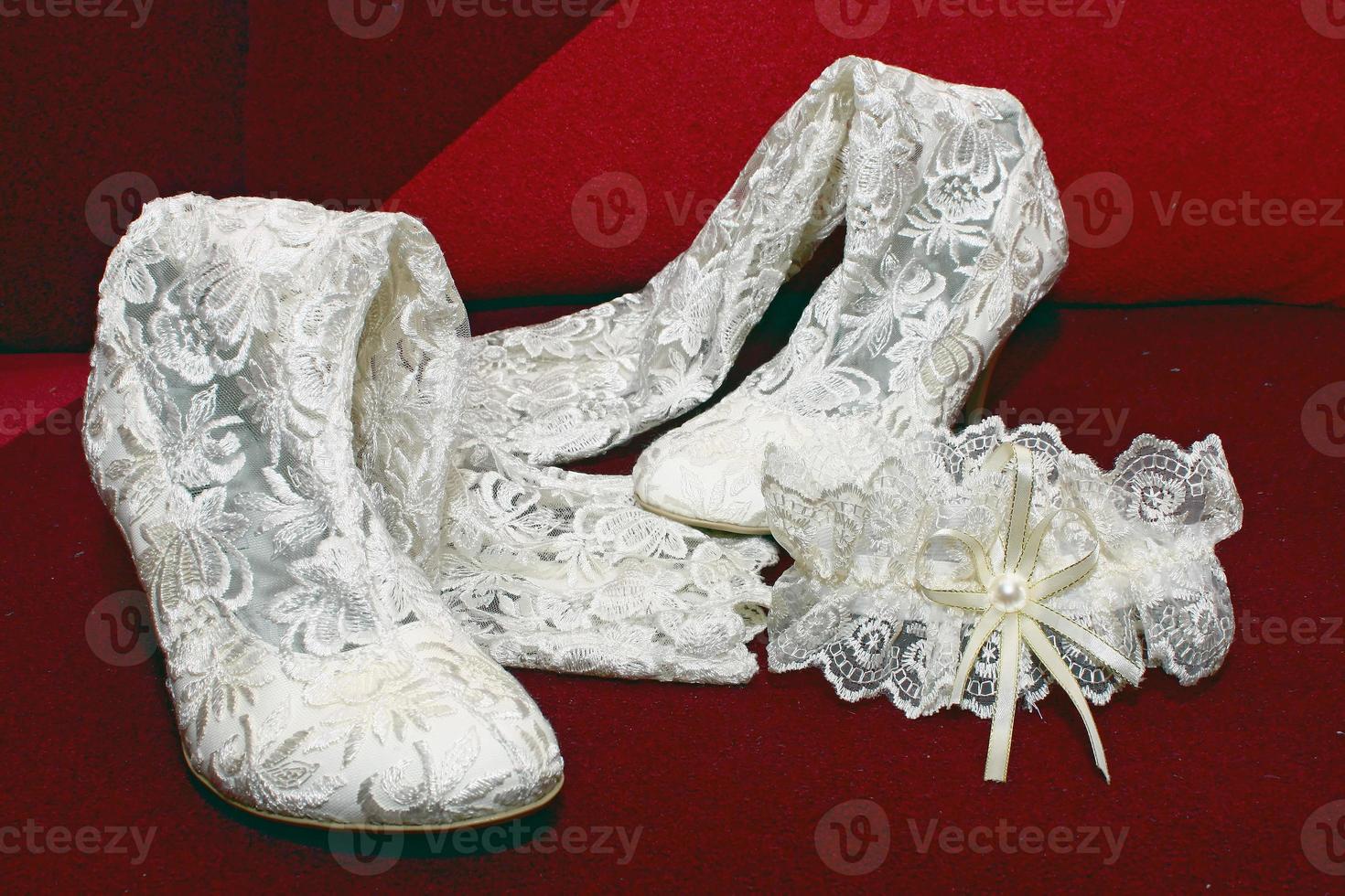 accessories for fiancee knee-boots and garter photo