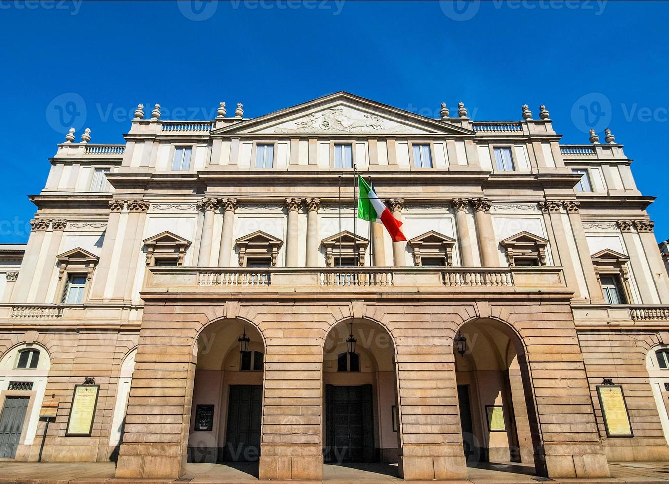 hdr teatro alla scala, milán foto