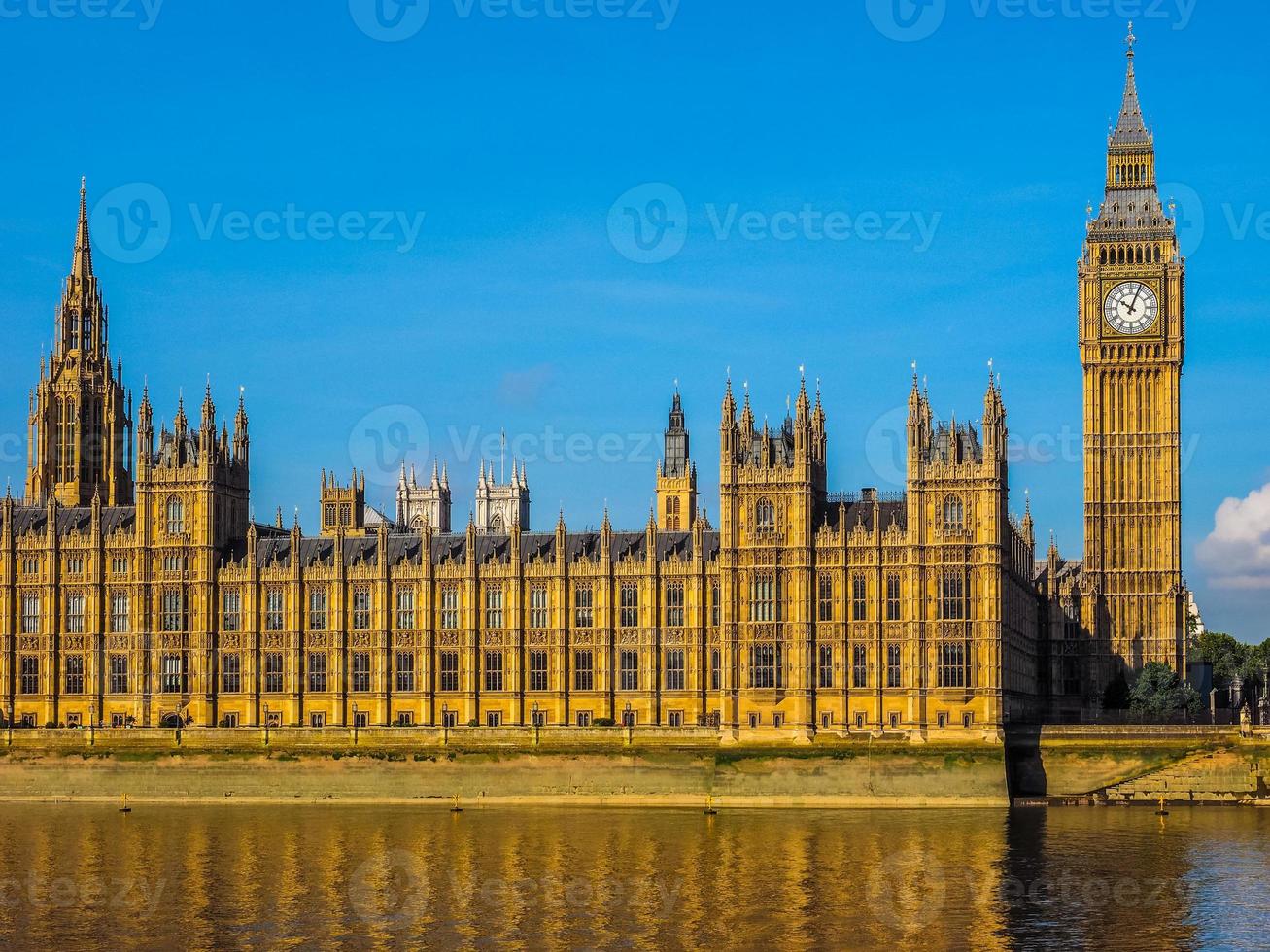 HDR Houses of Parliament in London photo