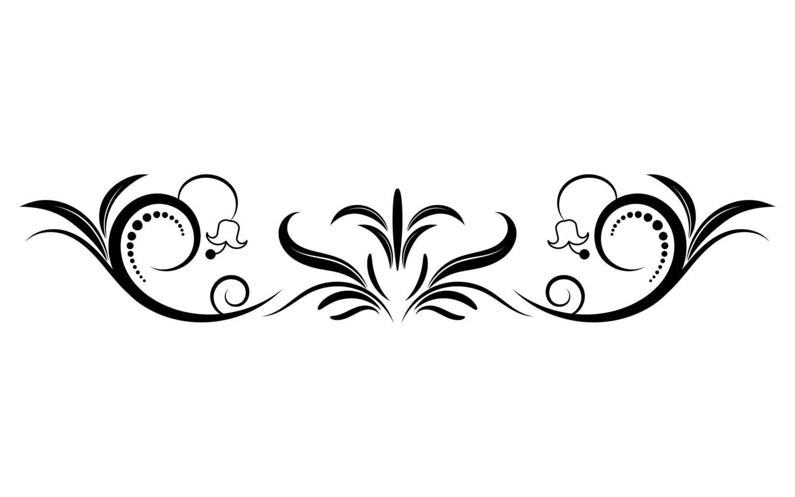 Floral elements design, luxury ornamental graphic element border, swirls flowers,foliage swirl decorative design for page decoration cards, wedding, banner, logos, frames, labels, cafes, boutiques vector