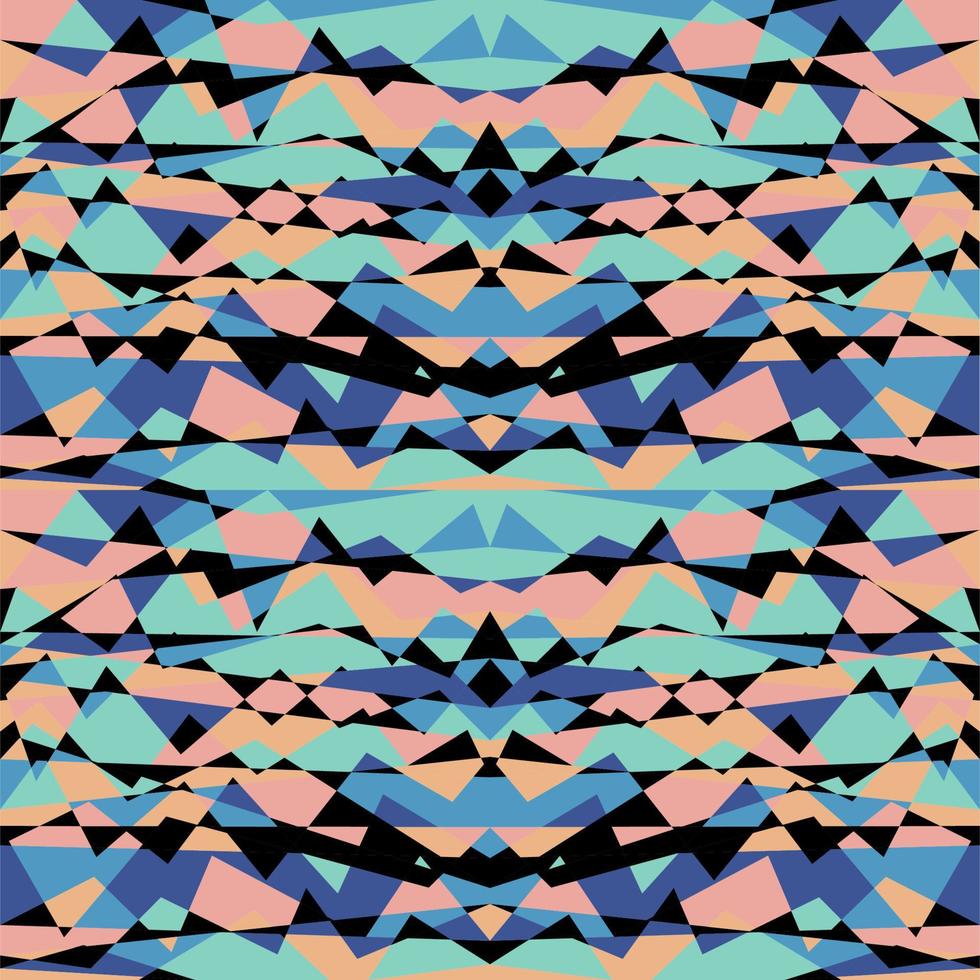 Seamless abstract background of triangles for your design vector