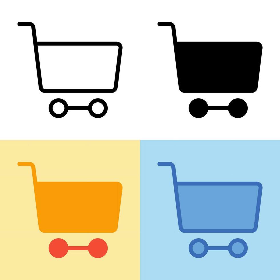 Illustration vector graphic of Cart Icon. Perfect for user interface, new application, etc