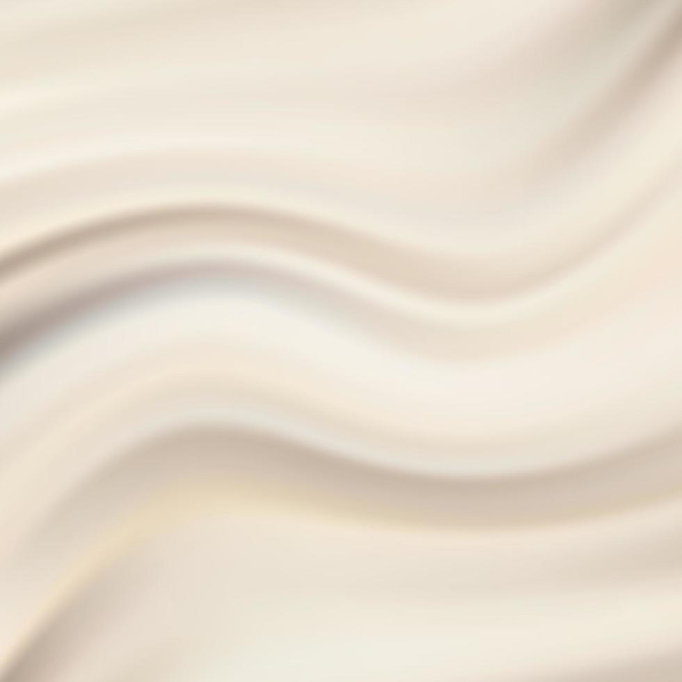 Smooth silk texture brown fabric vector