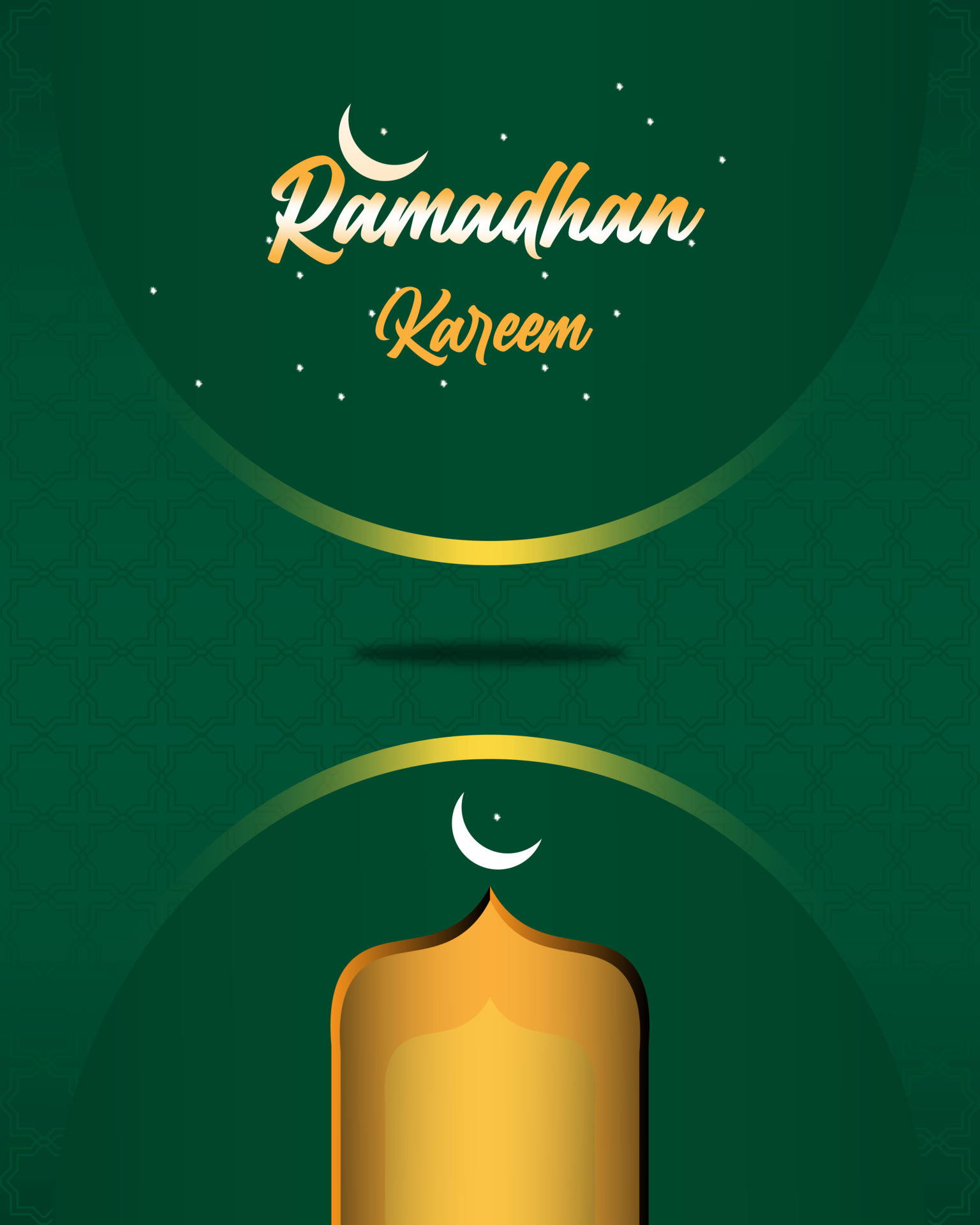 background islamic pattern green ramadan kareem eps 10 7023689 Vector
