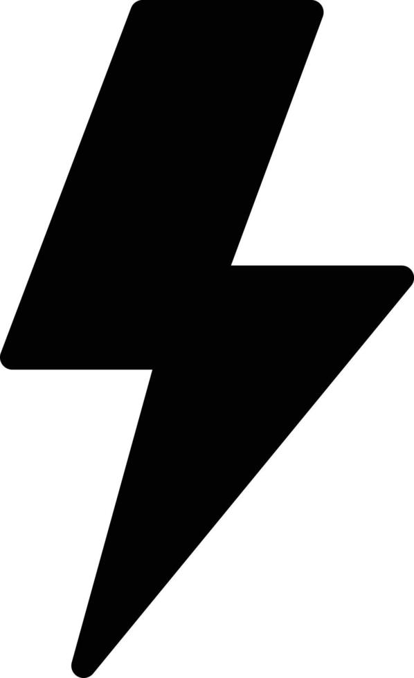 Lightning Vector Icon Design Illustration