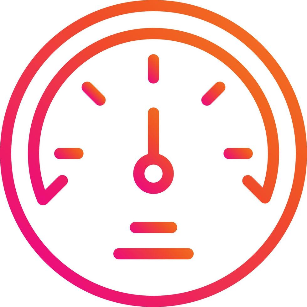 Barometer Vector Icon Design Illustration
