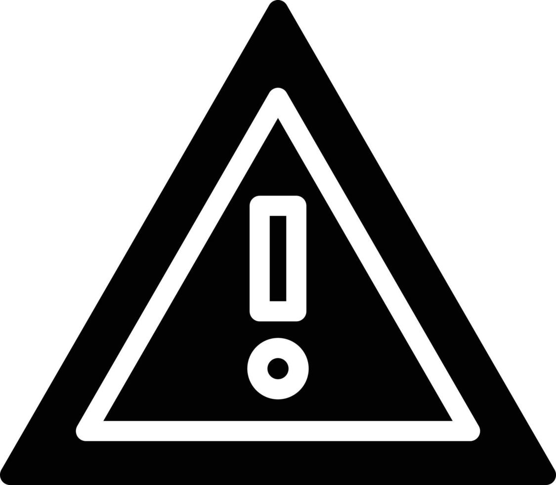 Warning Vector Icon Design Illustration