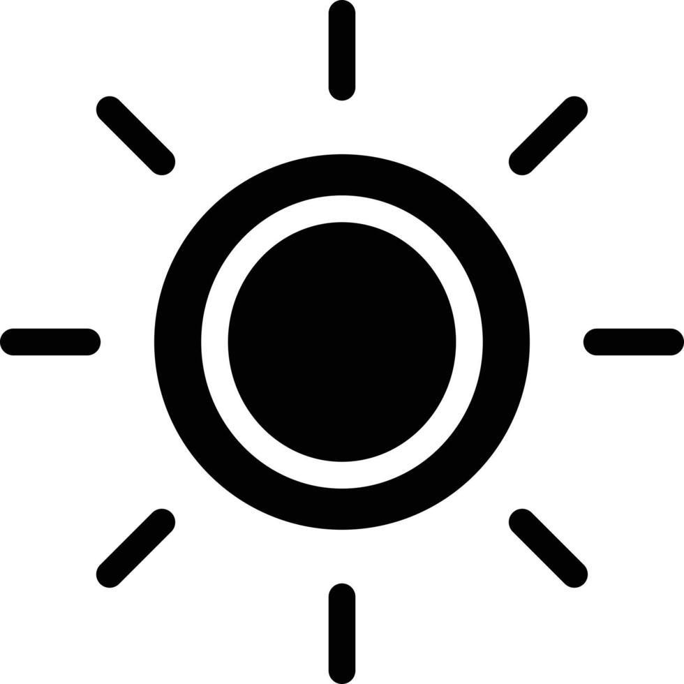 ilustración de diseño de icono de vector de brillo