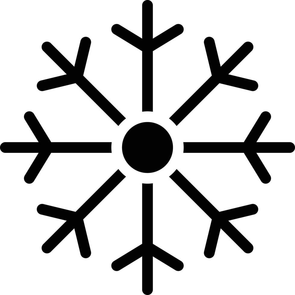 Snow Flake Vector Icon Design Illustration