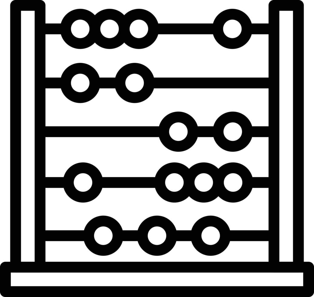 Abacus Vector Icon