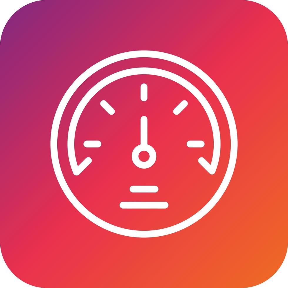 Barometer Vector Icon Design Illustration