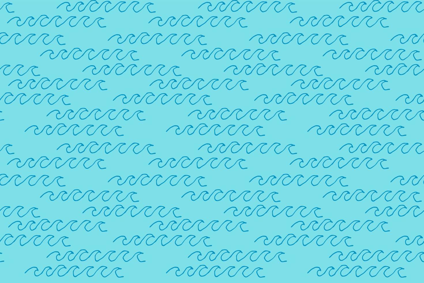 Abstract  hand drawn doodle thin line wavy seamless pattern. Curly linear messy background. vector