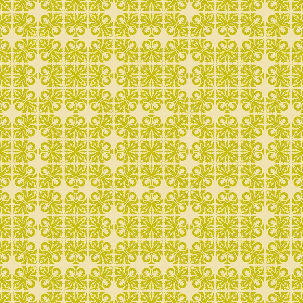 patrón transparente de damasco floral colorido con flores de fantasía, hojas. vector