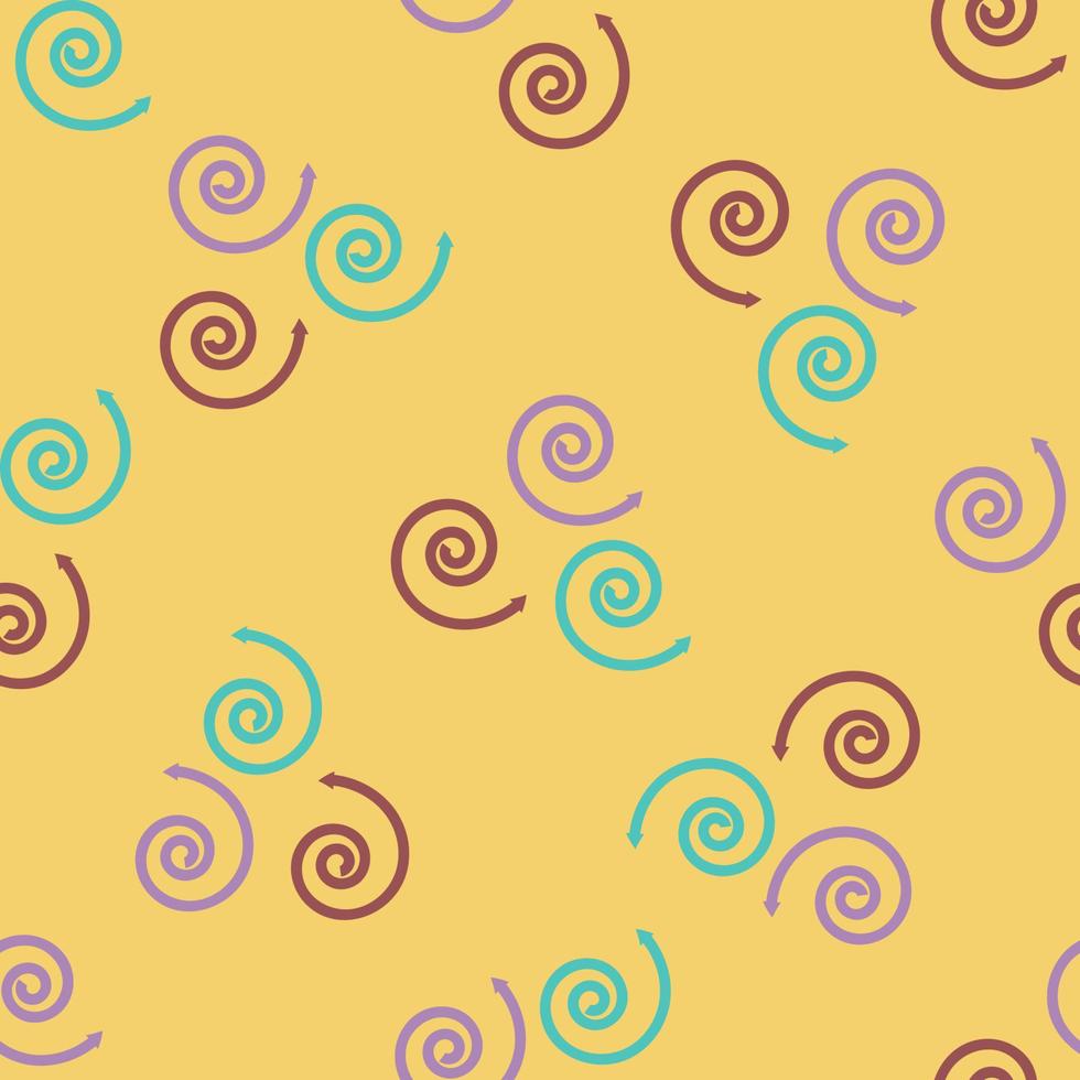 Seamless arrow pattern. Endless geometrical background. Contemporary design. vector
