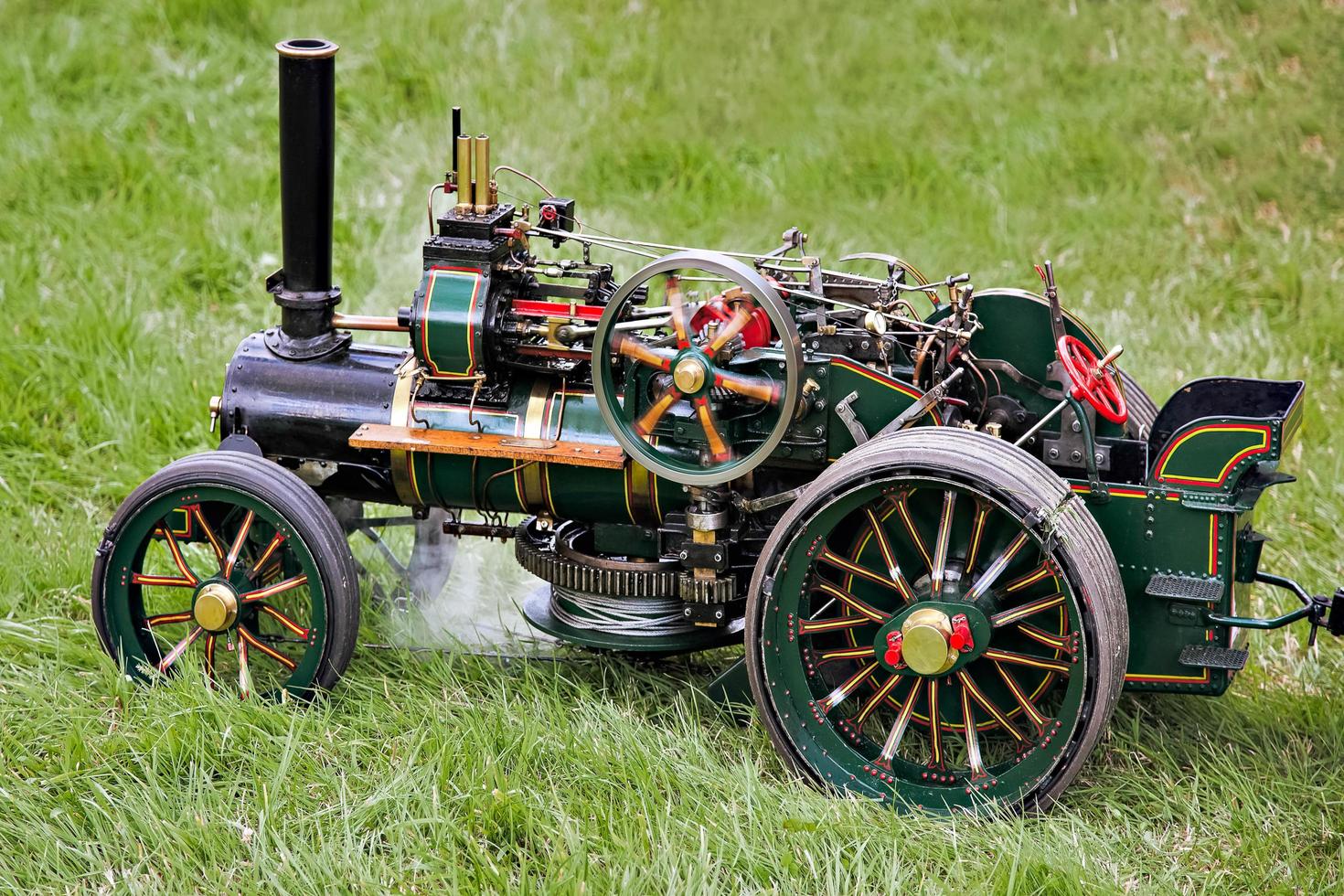 RUDGWICK, SUSSEX, UK,2011. Toy Traction Engine photo