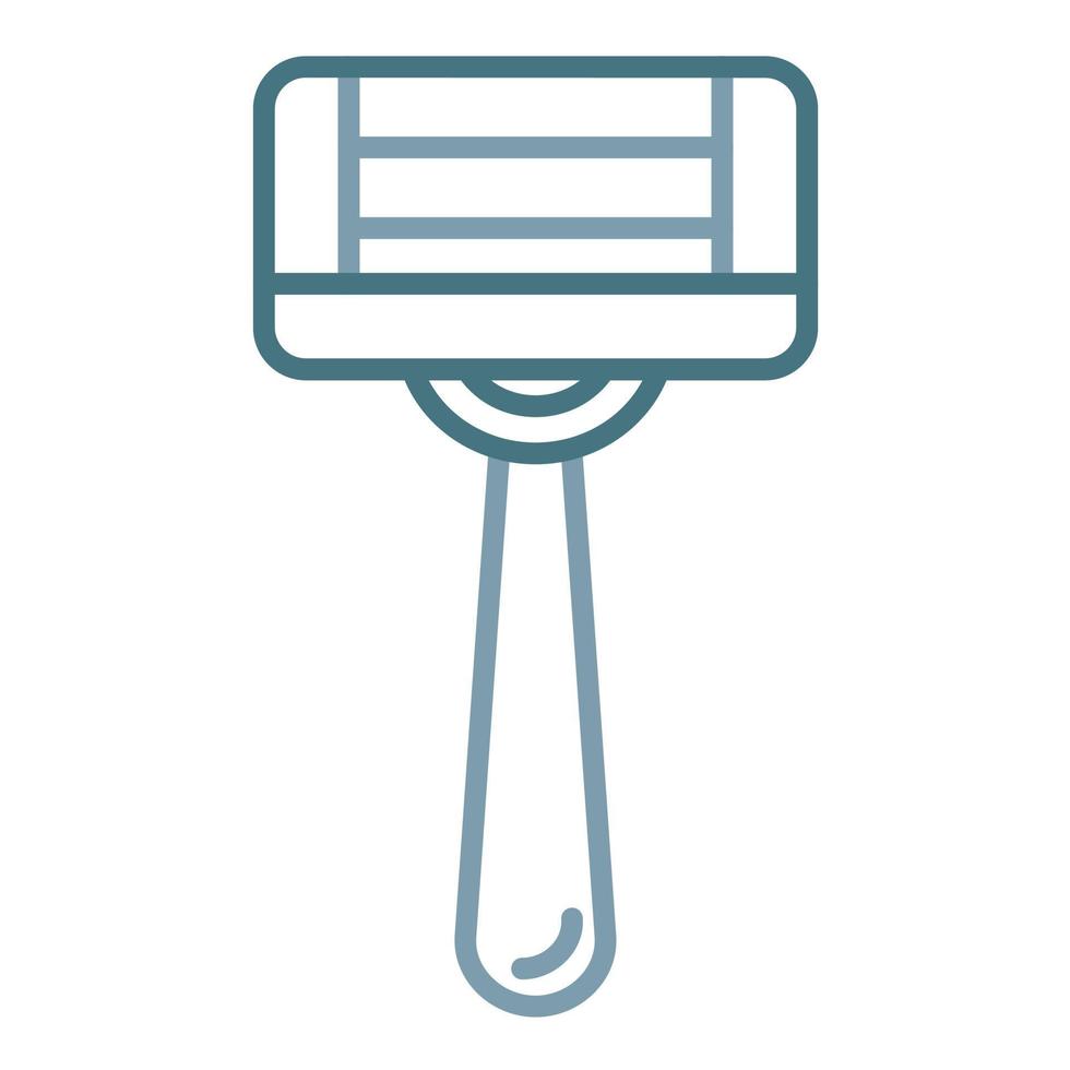 Razor Line Two Color Icon vector