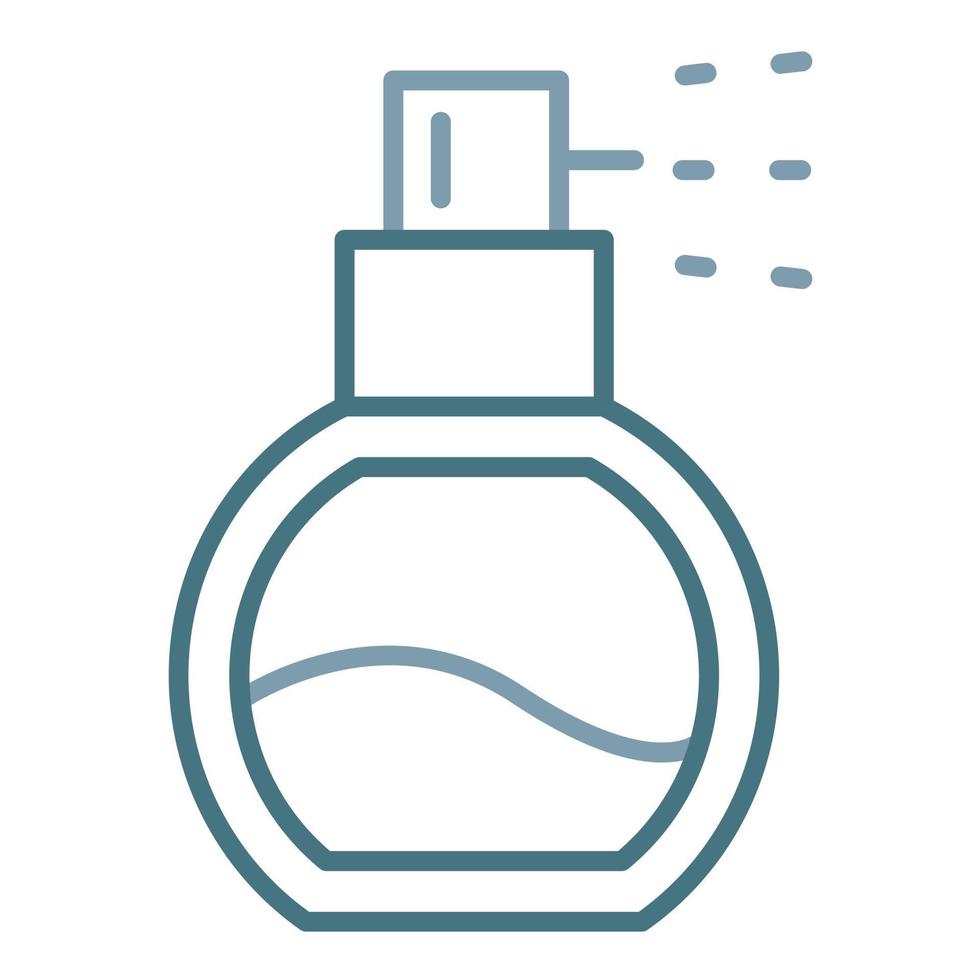 Perfume Line Two Color Icon vector