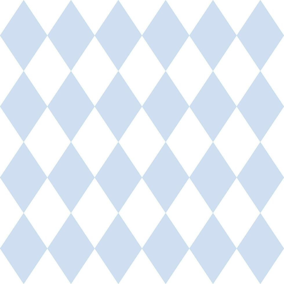 light blue rhombus pattern seamless background vector