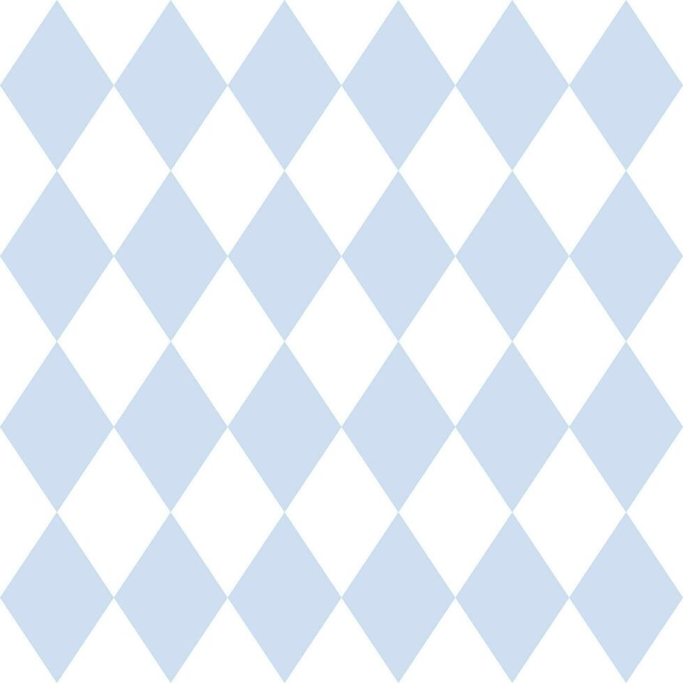 light blue rhombus pattern seamless background vector